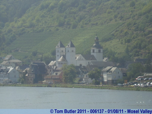 Photo ID: 006137, Vineyards and castle, Mosel Valley, Germany