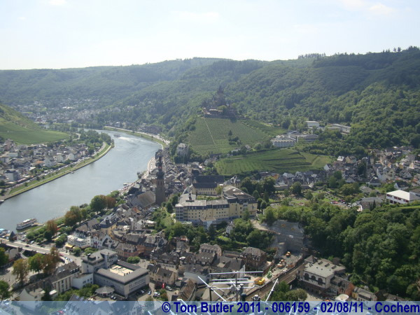 Photo ID: 006159, Cochem and castle, Cochem, Germany