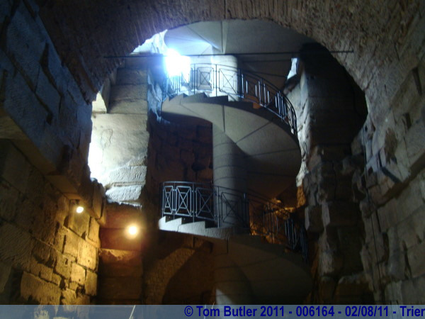 Photo ID: 006164, Inside the Porta Nigra, Trier, Germany