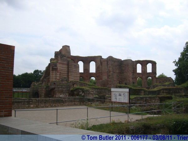 Photo ID: 006177, The ruins of the Kaiserthermen, Trier, Germany