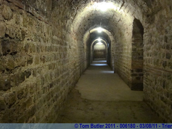 Photo ID: 006180, Underneath the Kaiserthermen, Trier, Germany