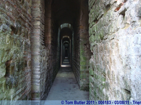 Photo ID: 006183, Underneath the Kaiserthermen, Trier, Germany