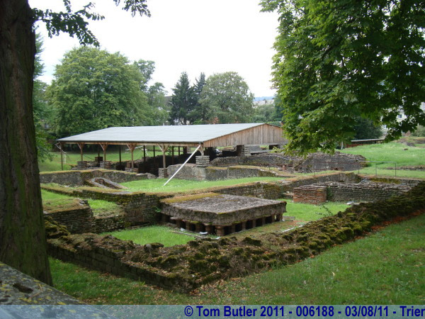 Photo ID: 006188, The remains of the Barbara Baths, Trier, Germany