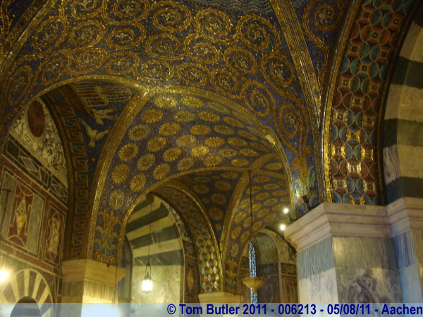 Photo ID: 006213, Inside Aachen Cathedral, Aachen, Germany