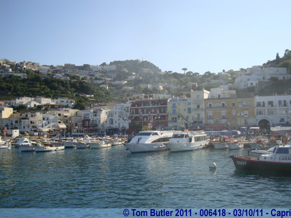 Photo ID: 006418, In the harbour, Capri, Italy