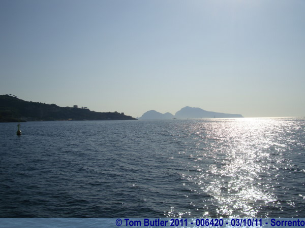 Photo ID: 006420, Capri in the distance, Sorrento, Italy