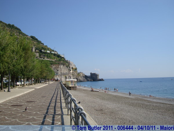 Photo ID: 006444, Along the beach, Maiori, Italy