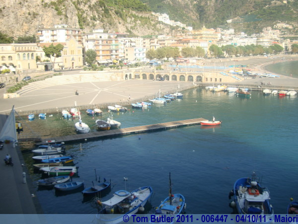 Photo ID: 006447, The harbour in Maiori, Maiori, Italy