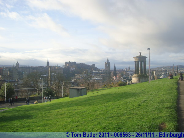 Photo ID: 006563, Looking across the city from Calton Hill, Edinburgh, Scotland
