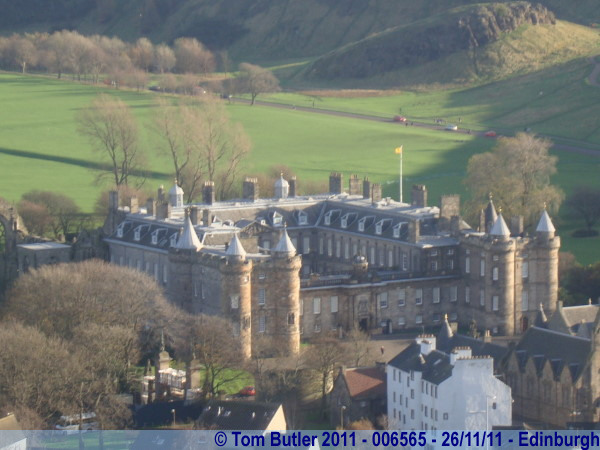 Photo ID: 006565, The Palace of Holyrood from Calton Hill, Edinburgh, Scotland