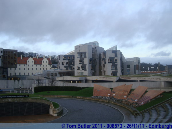 Photo ID: 006573, The Scottish Parliament building, Edinburgh, Scotland