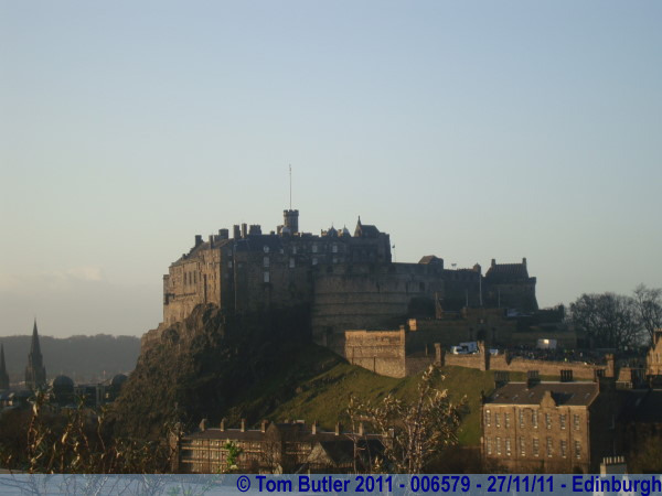 Photo ID: 006579, The Castle from the National Museum, Edinburgh, Scotland