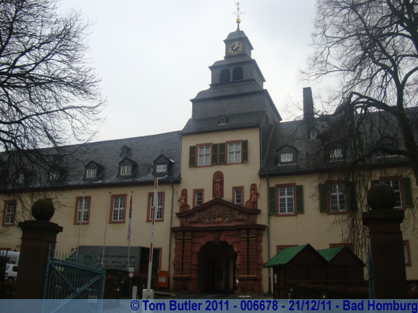 Photo ID: 006678, The front of the castle, Bad Homburg, Germany