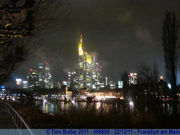 Photo ID: 006695, The Commerzbank tower dominating the skyline, Frankfurt am Main, Germany