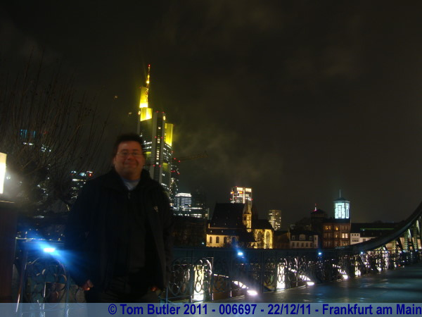 Photo ID: 006697, On the Iron Bridge, Frankfurt am Main, Germany