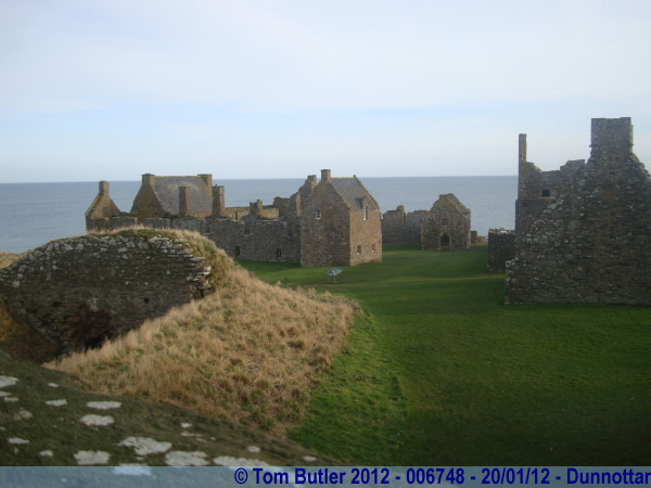 Photo ID: 006748, The ruins of the palace, Dunnottar, Scotland