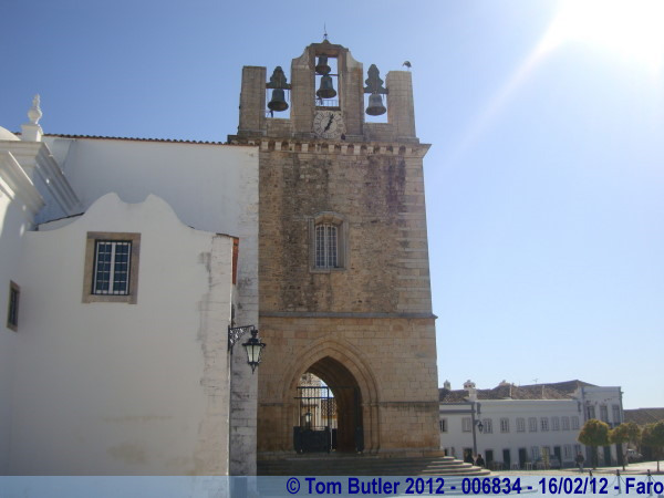 Photo ID: 006834, The tower of the Cathedral, Faro, Portugal