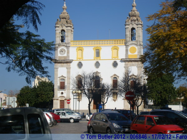 Photo ID: 006846, The front of the Igreja de Nossa Senhora do Carmo, Faro, Portugal
