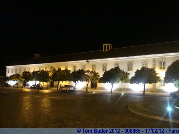 Photo ID: 006865, The Largo da S at night, Faro, Portugal