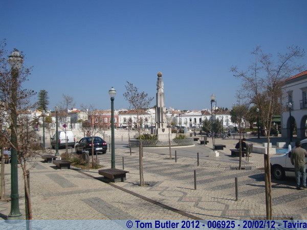 Photo ID: 006925, In the main square, Tavira, Portugal