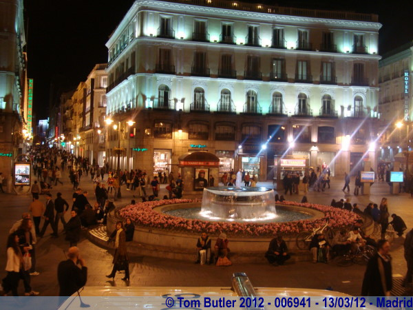 Photo ID: 006941, In Plaza Puerta del Sol, Madrid, Spain