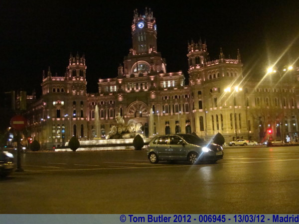 Photo ID: 006945, Palace and Fountain, Madrid, Spain