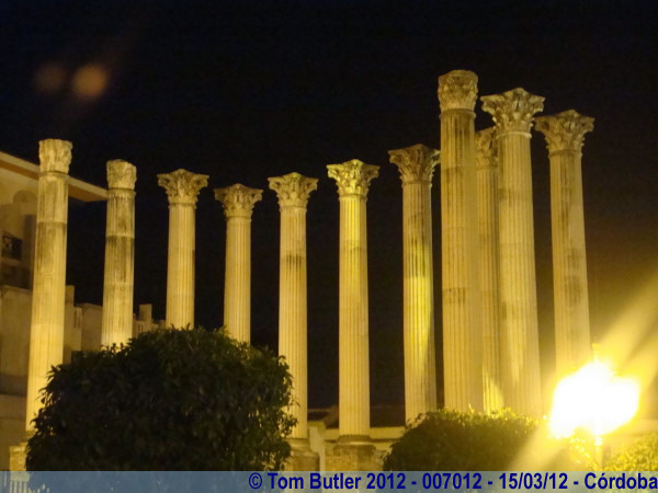 Photo ID: 007012, The ruins of the Roman temple, Crdoba, Spain