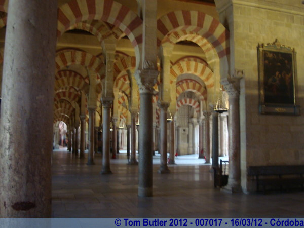 Photo ID: 007017, Inside the Mezquita, Crdoba, Spain