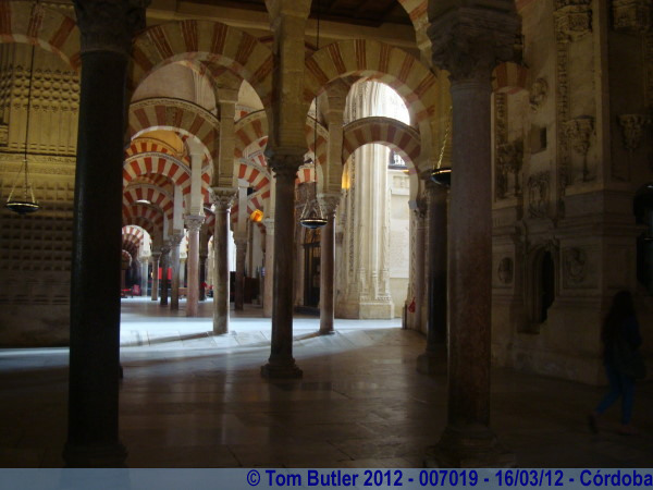 Photo ID: 007019, Inside the Cathedral-Mosque, Crdoba, Spain
