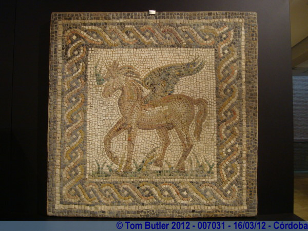 Photo ID: 007031, A roman mosaic, Crdoba, Spain