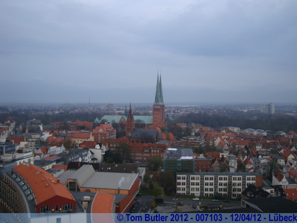 Photo ID: 007103, Looking across to the Cathedral, Lbeck, Germany