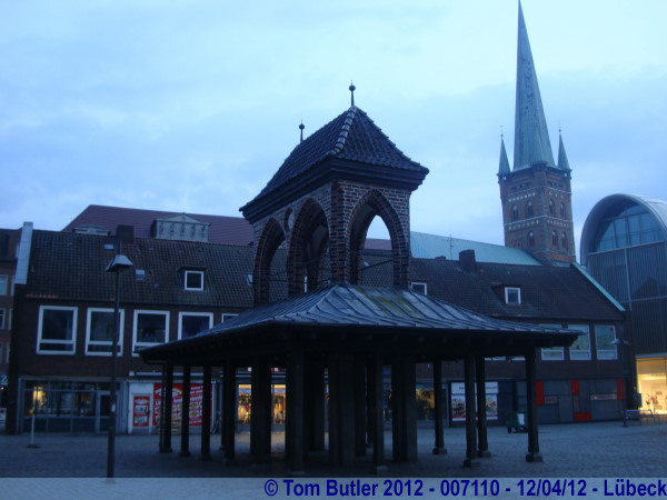 Photo ID: 007110, The Markt and St Peters, Lbeck, Germany