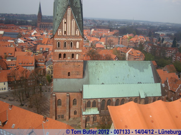 Photo ID: 007133, The bulk of the Sankt Johanniskirche, Lneburg, Germany