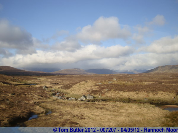Photo ID: 007207, Looking across the top of the moor, Rannoch Moor, Scotland