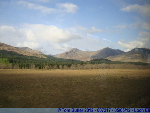 Photo ID: 007217, Heading away from the Loch into the mountains, Loch Eil, Scotland