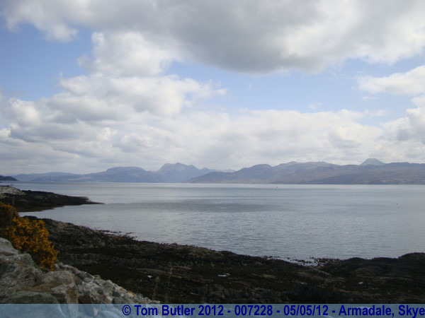 Photo ID: 007228, Looking across to the mainland, Armadale, Skye, Scotland