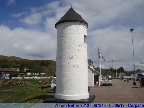 Photo ID: 007245, The lighthouse at the end of the Caledonian Canal, Corpach, Scotland