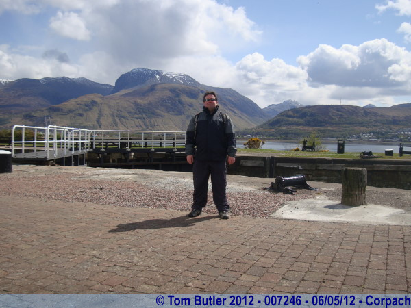Photo ID: 007246, Standing at the end of the Canal, Corpach, Scotland