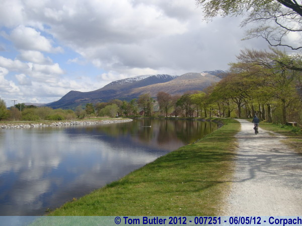 Photo ID: 007251, Walking along the tow path, Corpach, Scotland
