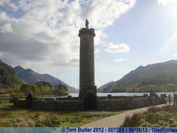 Photo ID: 007265, The Glenfinnan Monument, Glenfinnan, Scotland