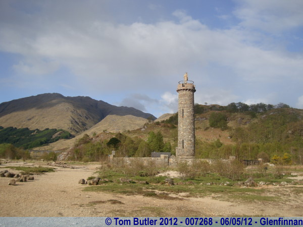 Photo ID: 007268, The Glenfinnan Monument, Glenfinnan, Scotland