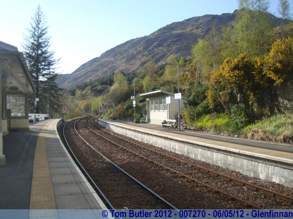 Photo ID: 007270, On Glenfinnan station, Glenfinnan, Scotland