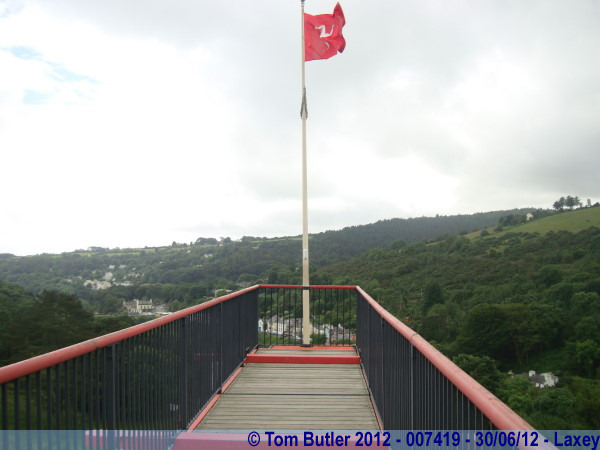 Photo ID: 007419, The top viewing platform, Laxey, Isle of Man