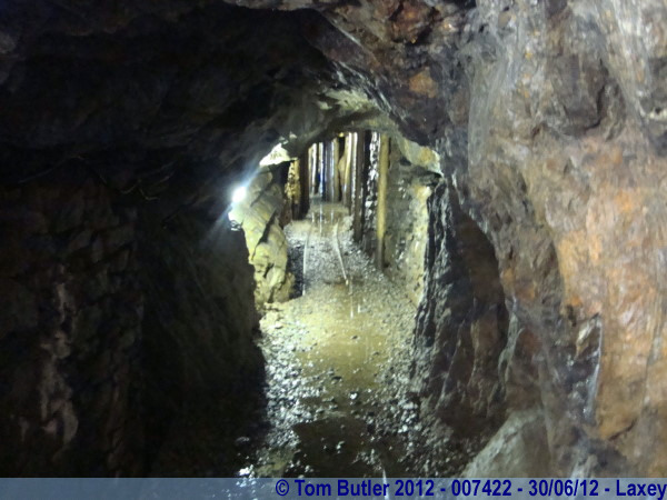 Photo ID: 007422, In the mines, Laxey, Isle of Man