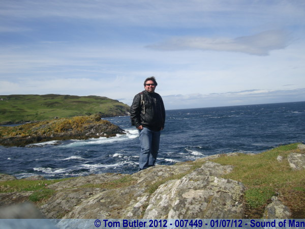 Photo ID: 007449, Standing at the end of the Island, Sound of Man, Isle of Man