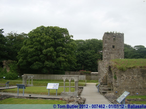 Photo ID: 007462, In the ruins of the Abbey, Ballasalla, Isle of Man