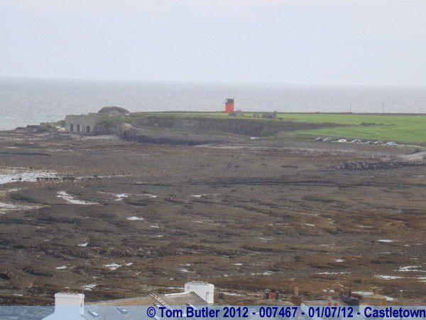 Photo ID: 007467, Looking across the rocks at low tide, Castletown, Isle of Man
