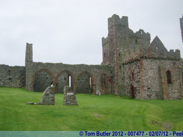 Photo ID: 007477, Ruins of the old Cathedral, Peel, Isle of Man