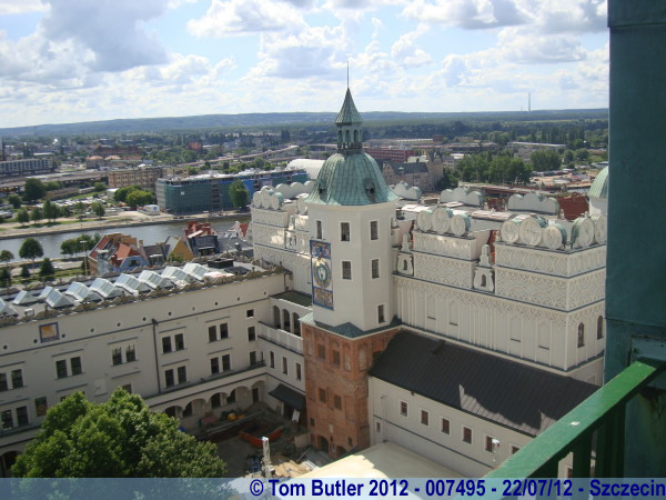 Photo ID: 007495, The Ducal Palace courtyard, Szczecin, Poland