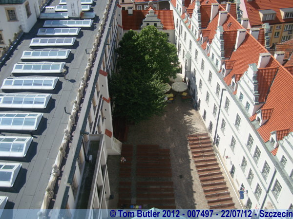 Photo ID: 007497, The smaller courtyard, Szczecin, Poland